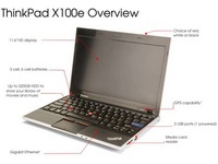 notebook Lenovo ThinkPad X100e