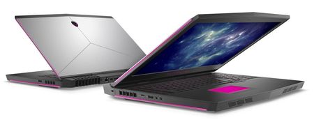 Mobilní Intel Core i9, grafika NVIDIA nebo AMD, herní špička notebooků Alienware 15 a 17