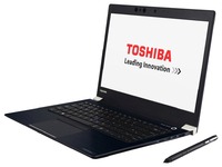 Toshiba Portégé X30 - aktivní pero, pravý bok
