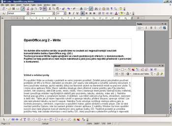 OpenOffice 2 - Writer 