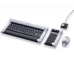 Logitech diNovo Cordless - bezdrátová klávesnice a myš pro notebooky