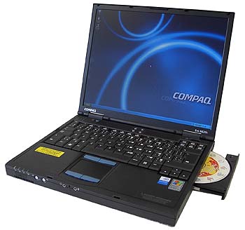 HP-Compaq Evo N620c - třetí v řadě evoluce