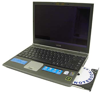 Sony Vaio VGN-SZ1XP/C  - 2 grafiky v malém notebooku
