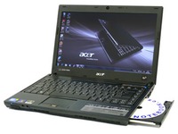 notebook Acer Travel Mate 8372