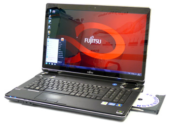 Fujitsu LifeBook NH751 - sedmnáctipalcové ticho