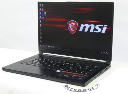 MSI GS65 Stealth Thin - herní notebook, 15.6 palců, tenký, elegantní, celokovový