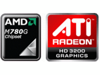 logo AMD M780G a Radeon