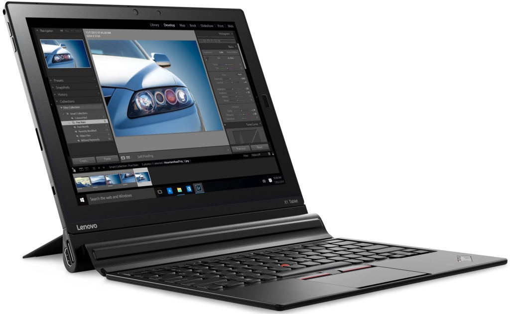 Lenovo ThinkPad X1 tablet také disponuje procesorem Core m7-6Y75