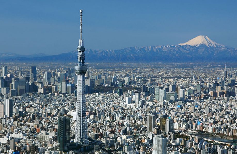 Tokyo Skytree - 2. nejvyšší stojící stavba světa