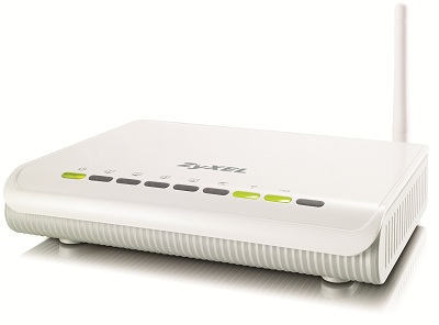 ZyXEL NBG-416N - Wi-Fi router pod 500