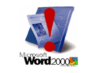 Word 2000 v potížích