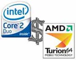 AMD dualcore notebooky tradičně levnější