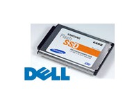 Logo Dell a SSD Samsung