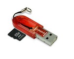 Kingston - malé USB čtečky microSD