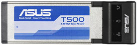 Asus T500 - ExpressCard pro sítě 3.5G