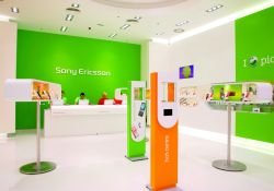 Sony Ericsson - značková prodejna v Praze