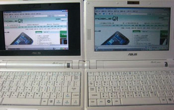Asus EEE PC i s dotykovým LCD