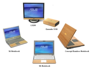 Asus bude vyrábět bambusové notebooky