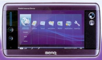 BenQ poskytl detaily o svém MID