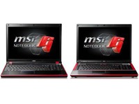 vlevo notebook MSI GT627, vpravo GX730