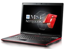 Herní notebook MSI GT727 s grafikou ATI HD 4850