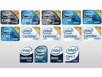 nová loga produktů Intel