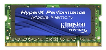 Paměti Kingston HyperX pro malé notebooky