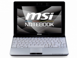 MSI uvede malý notebook Wind U123