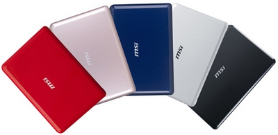 Inovovaný mini notebook MSI Wind U100 Plus