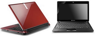 Mini notebook Gateway LT3100 s procesorem AMD