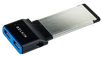 Belkin odhlalil USB 3.0 řadič do ExpressCard slotu
