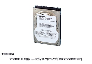 Toshiba má 2,5'' disky s kapacitou až 1TB