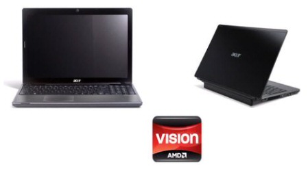 Nové notebooky Acer na platformě AMD Vision