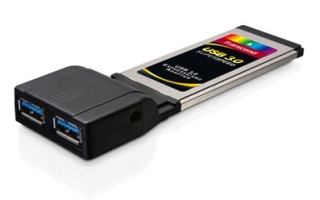Transcend nabízí USB 3.0 adaptér pro rozhraní Express Card
