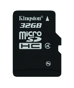 Paměťové karty microSDHC s kapacitou až 32 GB