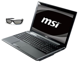 MSI nabídne multimediální 3D notebook FR600