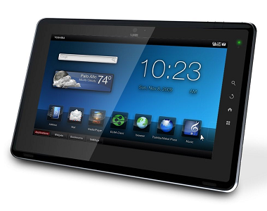 Tablet Toshiba FOLIO 100 s Androidem na trhu