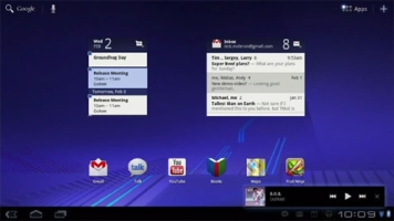 Google předváděl Android 3.0 Honeycomb Tablet OS