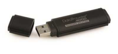 Kingston uvádí super bezpečný flashdisk Data Traveler 4000 Managed