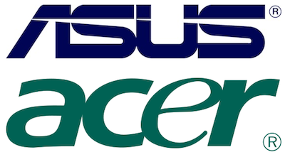 Acer a Asus předpokládají 10% zastoupení dotykových notebooků