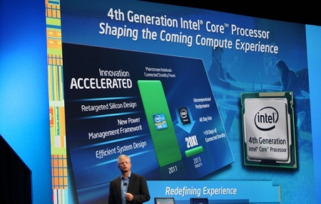 Intel na IDF přiblížil procesory Haswell