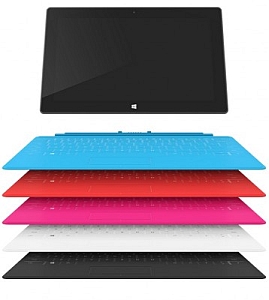 Microsoft oficiálně představil tablety Surface RT, k dispozici jsou první zkušenosti s jeho klávesnicí
