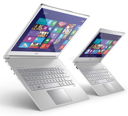 Acer ukázal svůj první notebooky s procesorem Haswell