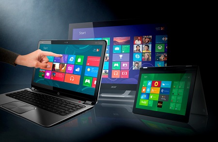 Snížení cen Windows 8 sníží ceny dotykových notebooků