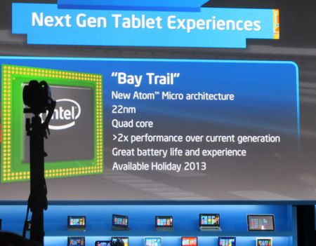 Procesory Intel Atom "Bay Trail" budou 2 x rychlejší, než ty současné