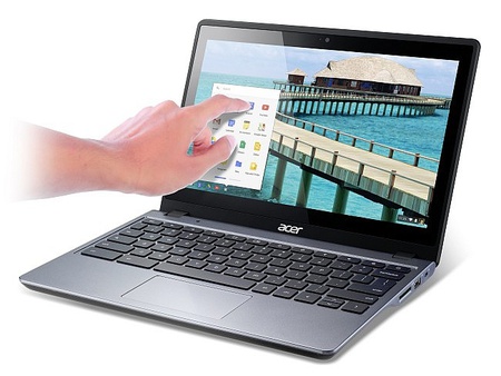 Acer nečekaně vydal dotykový Chromebook