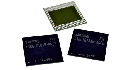 Samsung vyvinul první  8Gb LPDDR4 mobilní paměť DRAM