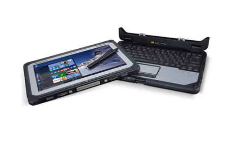 Panasonic má první odolný notebook typu 2-v-1
