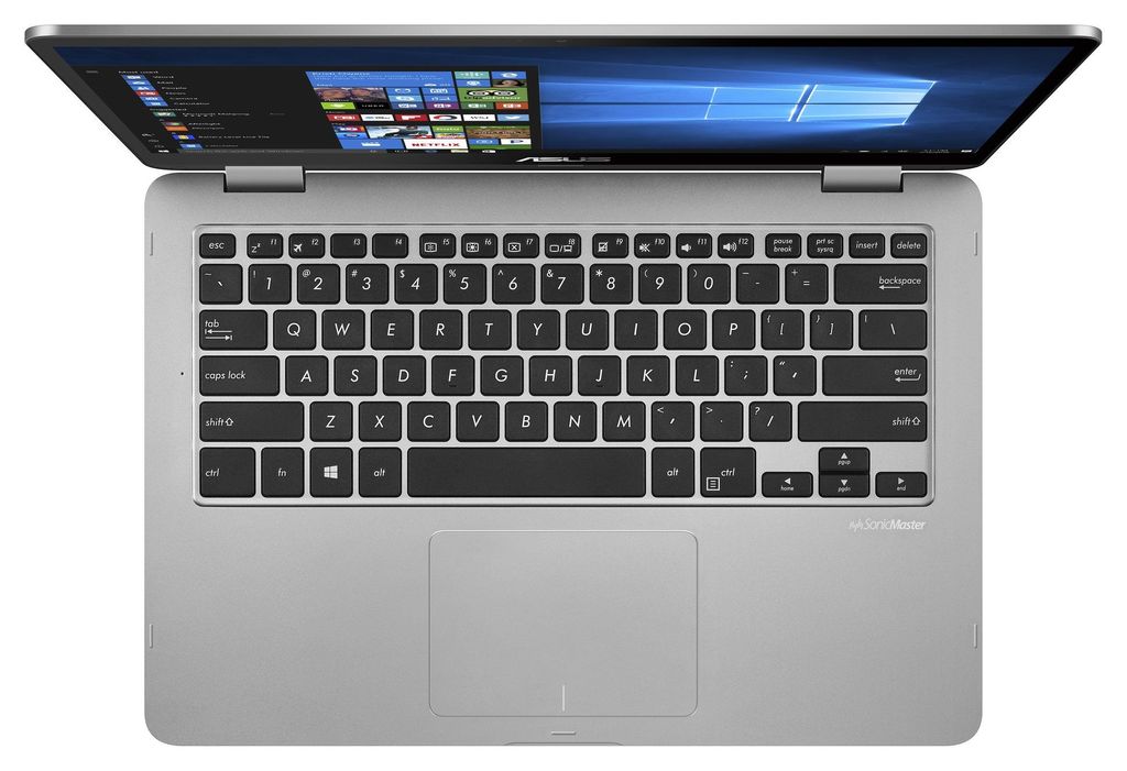 ASUS VivoBook Flip 14 - klávesnice notebooku
