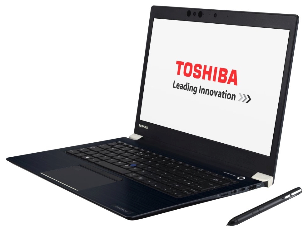Toshiba Portégé X30 - aktivní pero, pravý bok